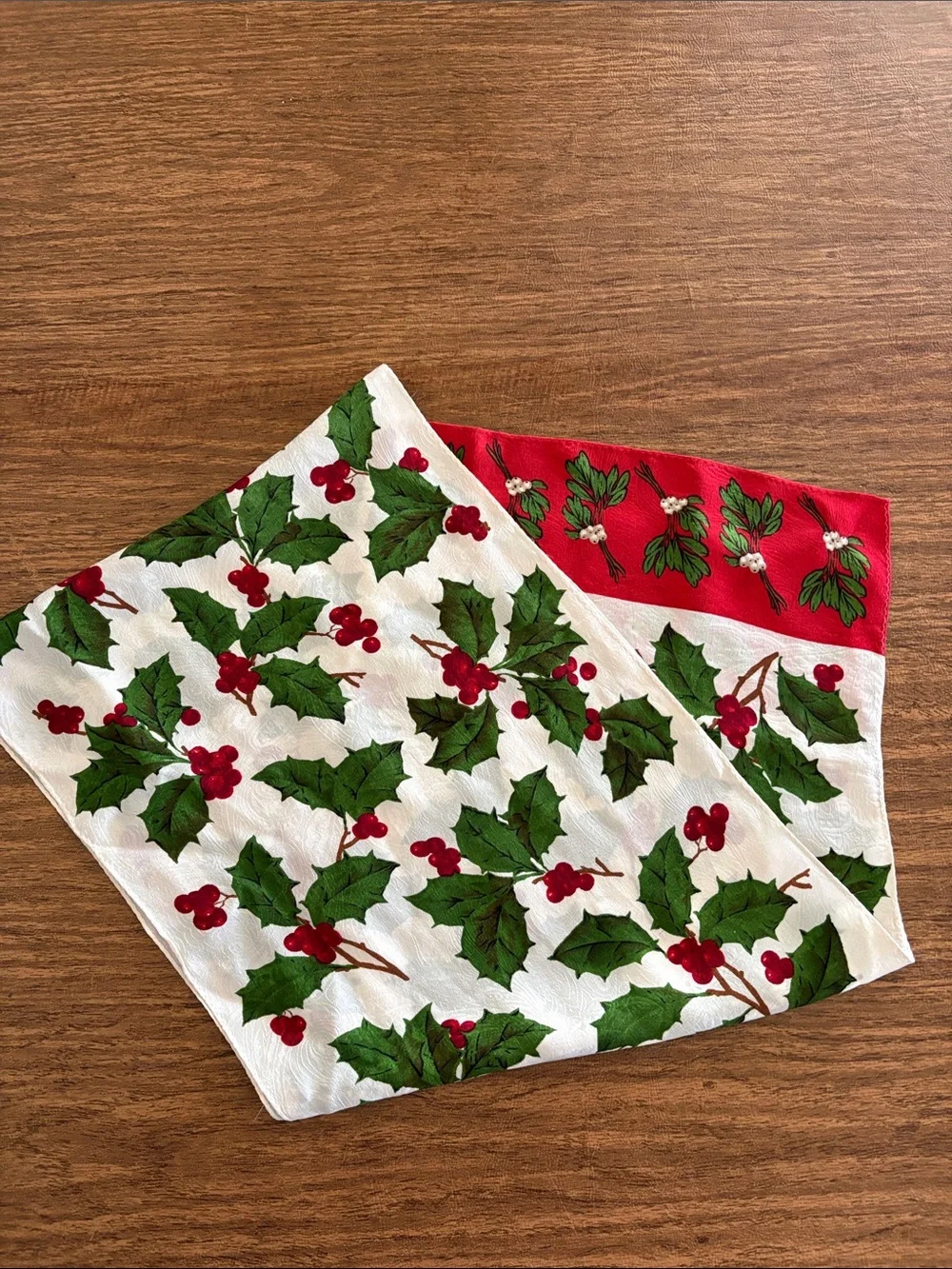 Vintage ECHO SILK HOLIDAY SCARF
